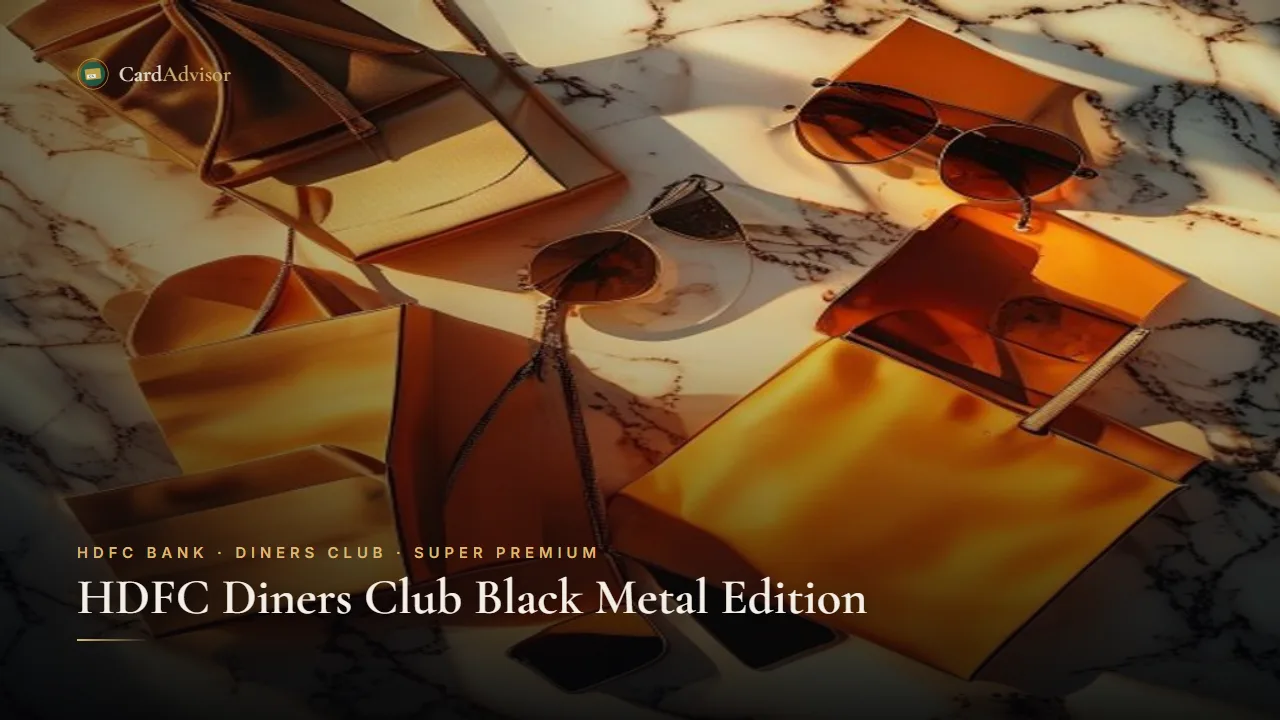 HDFC Diners Club Black — lifestyle context